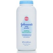 Johnson's Pure Cornstarch Baby Powder Soothing Aloe & Vitamin E, 9oz, 3-Pack