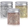 thumbnail image 1 of Escamas de lámina dorada para resina, 3 botellas de escamas de lámina metálica de 15 gramos, escamas de lámina dorada de imitación, hojas metálicas para uñas, pintura, manualidades, limo y resina, 1 of 5