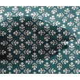 thumbnail image 4 of oneOone Viscose Chiffon Fabric Floral Block Printed Fabric 1 Yard 42 Inch Wide, 4 of 4