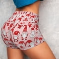 thumbnail image 4 of Pofeuu Gnome Merry Christmas Print Workout Shorts for Women Scrunch Butt Lifting High Waisted Yoga Gym Seamless Booty Biker Shorts-Small, 4 of 8