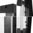 thumbnail image 4 of JONATHAN Y Miranda 5.13" 1-Light Modern Industrial Iron/Seeded Glass with Dusk-to-Dawn Sensor Integrated LED Outdoor Sconce, Black, 4 of 11