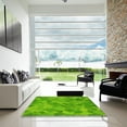 thumbnail image 7 of Ahgly Company Machine Washable Indoor Rectangle Transitional Bright Green Area Rugs, 2' x 3', 7 of 7