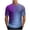L@GC@, variant on CONZONE Mens Tshirts Short Sleeve T Shirts for Men Casual Crew Neck Gradient Color Lightweight Tees Soft Cozy Athletic Tops