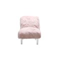 thumbnail image 3 of Chic Home Fulvio Faux Fur Upholstered Accent Chair, 3 of 6