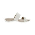 thumbnail image 2 of Vionic Womens Jeanne Leather Braided Slide Sandals, 2 of 3