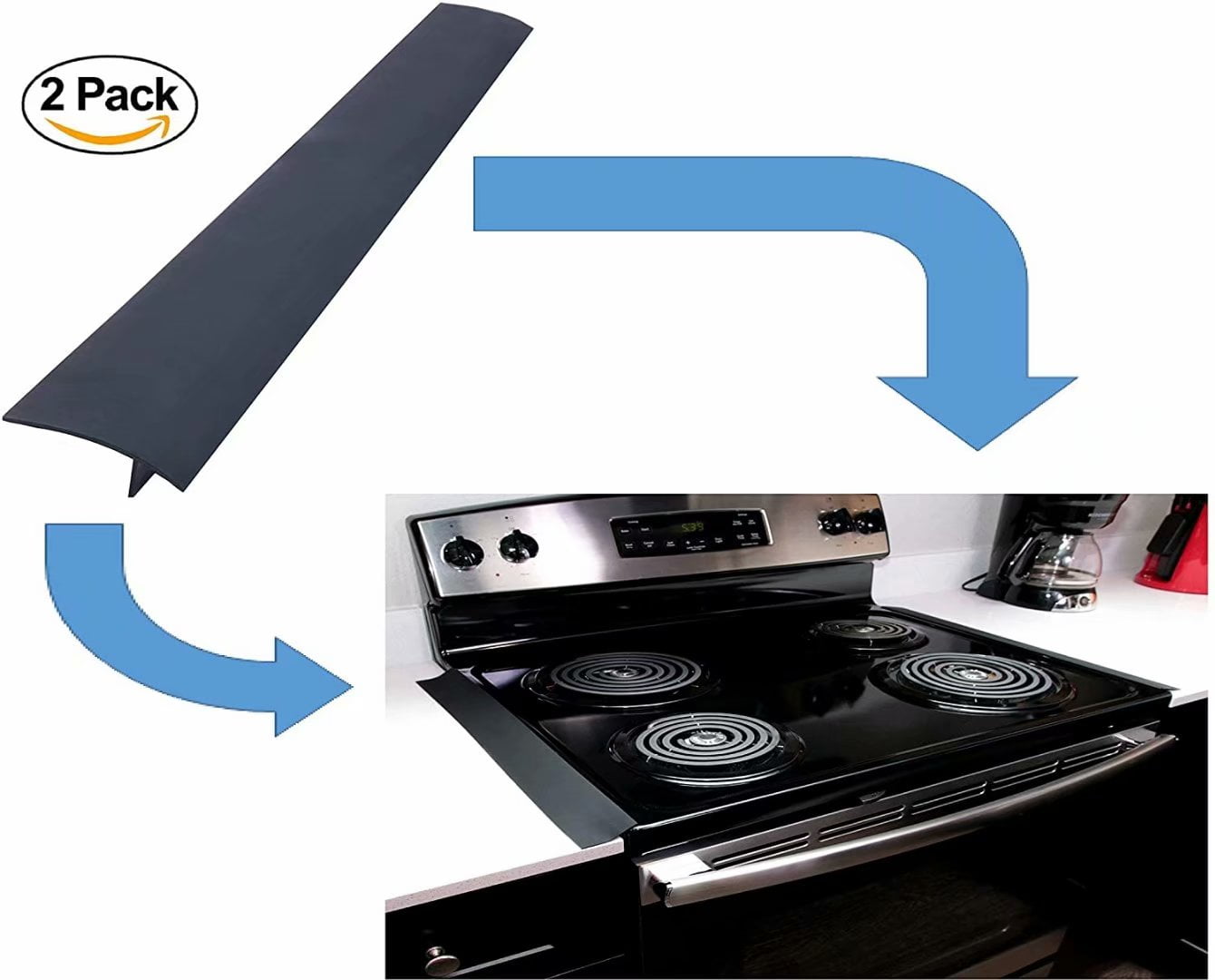 Cache-Boutons De Cuisinière, Jeu De 6, Transparent, Max. 4,9 Cm Avec Min. Distance Centre à Centre De 6,1 Cm, Couverture De Bouton Pour Cuisinière, Bloc De Protection Pour La Sécurité De