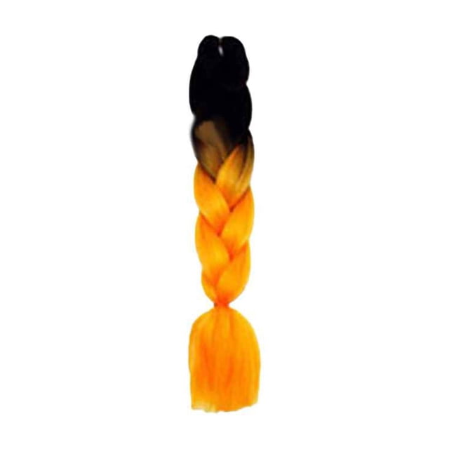 pitrice Gradient Color Women Braid Hair Large Braiding Hair Wigs High Temperature Fiber Synthetic Hair Extensions
