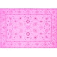 thumbnail image 1 of Ahgly Company Indoor Rectangle Persian Pink Traditional Area Rugs, 5' x 7', 1 of 4