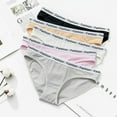 thumbnail image 1 of CHUANK Culottes en Coton pour Femmes Bikini Extensibles Doux Lot de 5 Taille m, 1 of 7