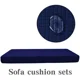 thumbnail image 5 of Funda de cojín elástica para sofá, protector de muebles, forro polar, licra, lavable, reversible, extraíble, funda para sofá, 5 of 5