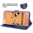 thumbnail image 3 of Mobile Phone Cover for Samsung J2-Prime, Cover Premium Pu Leather Tpu Flip Cover Magnetic Closure Card Compartment Stand Function Wallet with Lanyard Protective Cover, 3 of 7