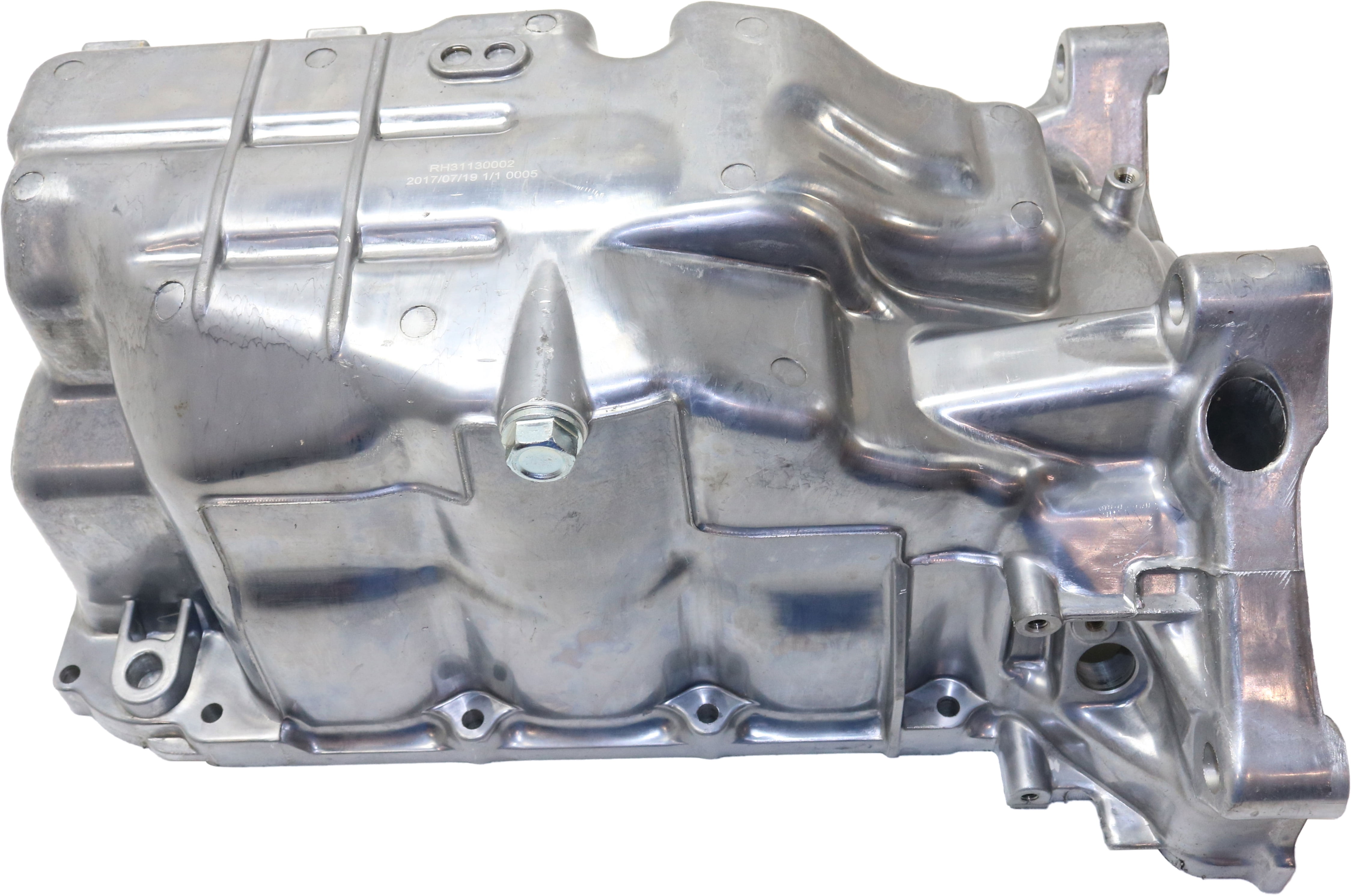 Replacement RH31130002 Oil Pan Compatible with 2009-2013 Honda Fit 4Cyl 1.5L Aluminum