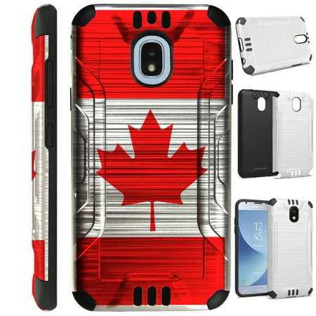 Silver Guard Phone Case Cover For Samsung Galaxy J3 (2018) | J3 Orbit | J3 Achieve | Express Prime 3 (Canada (Best Prime Day Deals Canada)