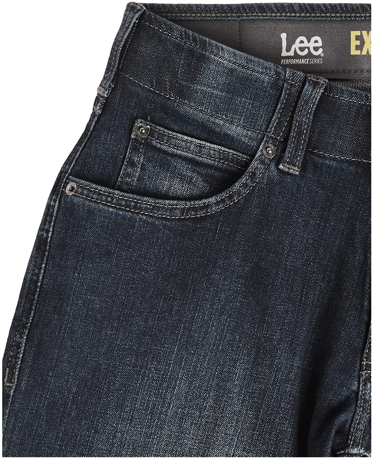 Lee Men’s and Big Men’s Extreme Motion Straight Fit Tapered Leg Jeans