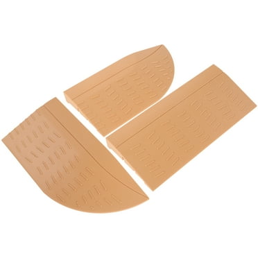 Raindrops 1 Set Step Assist Ramp for Robot Vacuums Threshold Ramp Rubber Wheelchair Ramp for Thresholds Doorways and Bathroom