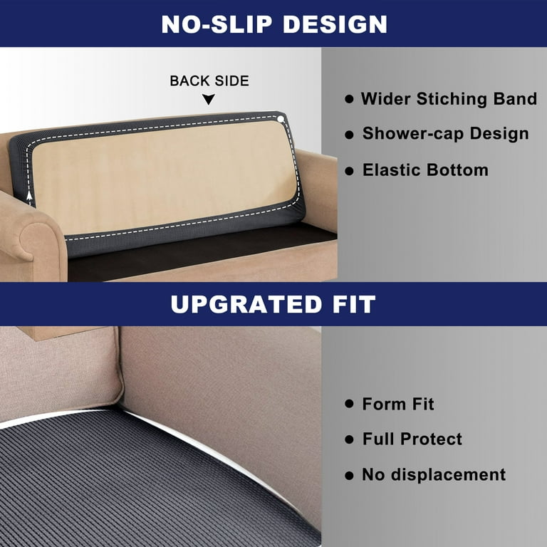 Couch Cushion Cover Stretch Cushions Covers Individual Sofa Seat