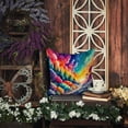 thumbnail image 5 of Colorful Dusty Miller Fabric Decorative Pillow 14 in x 14 in, 5 of 5