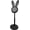 Black, variant on Cute Cell Phone Stand, Adjustable Bunny Phone Stand for Desk, Gifts for Women, Thick Case Friendly Holder Compatible with iPhone, Kindle, iPad, Switch, All Phones (Black)