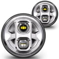 thumbnail image 1 of Faros LED de 7" con Halo ONLINE LED STORE H6024 Cromados 12V, 1 of 8