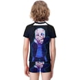 thumbnail image 3 of Undertale Boys 2-Piece Swimsuit Set, Short Sleeve Rash Guard & Swim Trunks, 3 of 7