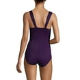 thumbnail image 2 of Lands' End Women's Slender Suit Grecian Low Leg One Piece Swimsuit, 2 of 3