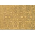 thumbnail image 1 of Ahgly Company Indoor Rectangle Abstract Brown Modern Area Rugs, 2' x 4', 1 of 4