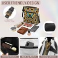 thumbnail image 6 of Kuiaobaty Butterfly Sunflower Print Crossbody Bag for Women, Leopard Print Vegan Leather Crossbody Purse with Smooth Zipper, Lightweight Waterproof Shoulder Handbag, Multi Pocket Hobo Bag, 6 of 7