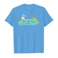 thumbnail image 4 of TZEWGL Tops For Infnat Short Sleeve Crew Neck Monthly Word Prints Clothing For Kids size 5-6T, 4 of 4