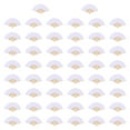 thumbnail image 4 of 50 piezas de abanicos de papel en blanco para colorear, manualidades para niños Establecer un, 4 of 9