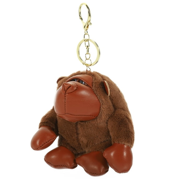 Plush Keychain Soft Doll Key Imaginative Design Cute Animal Accessory for Students and Kids