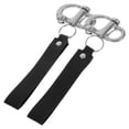 thumbnail image 1 of unbranded 2Ud Mosquetones Pesados De Acero Inoxidable Con Clip De Liberación Rápida Para Mochilas Y Cinturones, 1 of 8