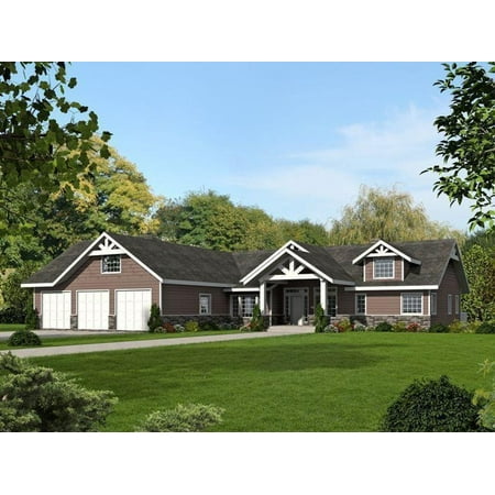 001-2168: Northwest ICF 6 Bed, 4 Bath Luxury Home Plan, 5628 Sq Ft: Full Blueprints with License to Build by Home Plan Marketplace - Lesuto