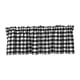 thumbnail image 2 of Cortinas Transparentes de Rejilla en Blanco Y Negro, Niveles Cortos de Cocina, 130x41cm 1 Panle Zulema Ventana de cortina semi transparente, 2 of 8