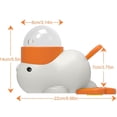 thumbnail image 3 of JIhuahe Interactive Dog Treat Dispenser Toy & Slow Feeder Dog Bowls - Duck-Shaped Puzzle Toy for Mental Stimulation, Adjustable Food Outlet for Small to Medium Cats and Dogs, 3 of 6