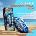 thumbnail image 7 of Sunlite Sports Waterproof Football for Lawn Backyard Pool Beach Lake Park Water Toy, Outdoor Play, for Kids Children Teens Adults, Family Fun, Blue, 7 of 7