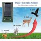 thumbnail image 2 of Outdoor Cat Repeller, Ultrasonic Cat Repellent, Dog Repeller, Solar Charged, Usb Charging Prevent Dogs And Cats, Birds, For Gardens, Fields, Nurseries, 2 of 5