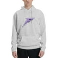 thumbnail image 3 of Minnesota Frost Hoodie Men Women Unisex Fleece Casual Pullover Sweatshirt With Kangaroo Pocket Fleece-Lined, 3 of 5