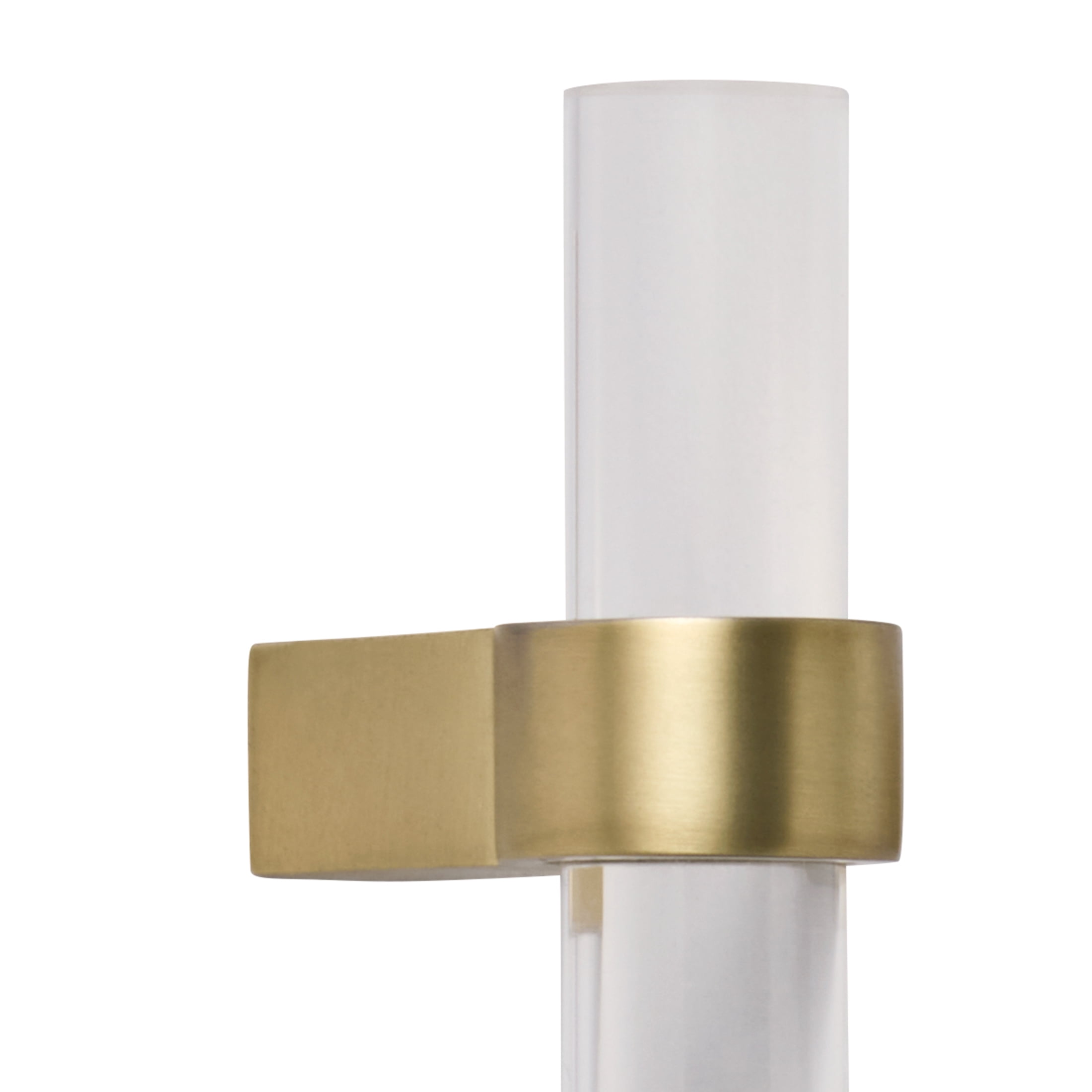 Better Homes & Gardens 3.75" Acrylic Pull, 2 Pack, Brass