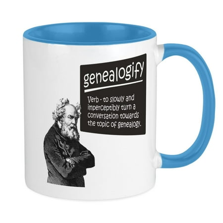 

CafePress - Genealogify Mug - Ceramic Coffee Tea Novelty Mug Cup 11 oz