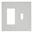thumbnail image 3 of Leviton PJ226-W White Midway Nylon Three Gang Combination Two Toggle Switch One Decora Wall Plate, 3 of 3