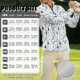 thumbnail image 6 of Xixirimido Golf Balls Club White Matching Golf Shirts for Couples Long Sleeve Matching Couple Golf Shirts 1/4 Zip Quick Dry Stretch Athletic Tops Sportswear for Men Women XL, 6 of 7