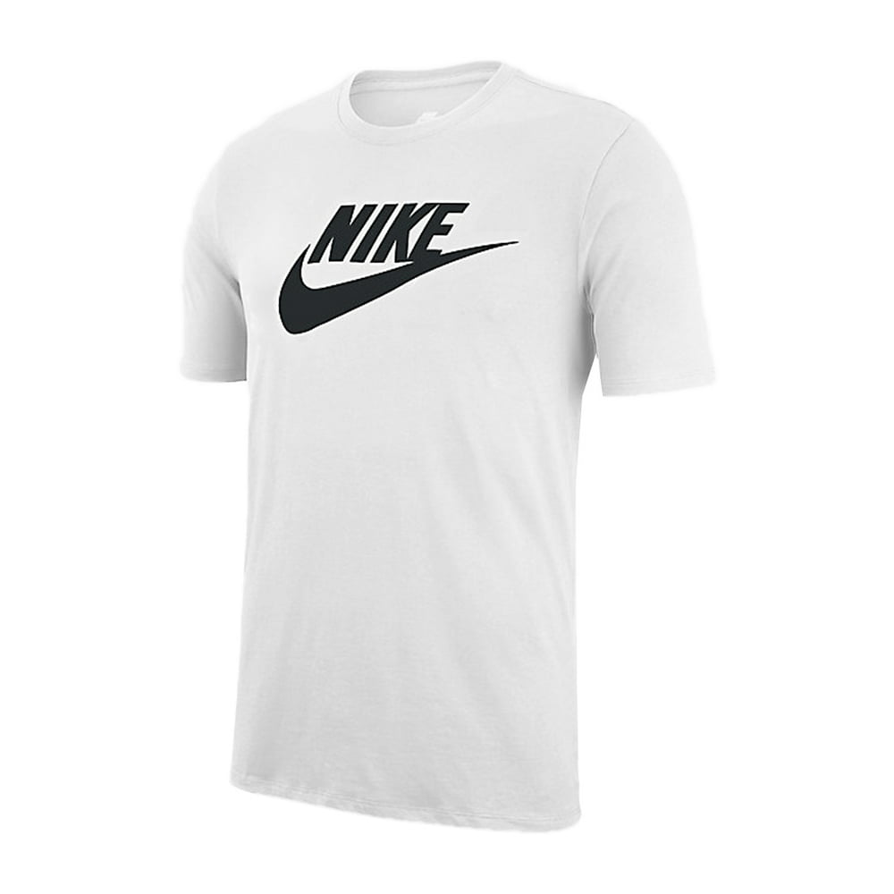 Nike - Nike Men's Athletic Wear Short Sleeve Logo Swoosh Printed Gym ...