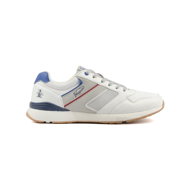 Tenis Style Egon Color Blanco Para Caballero Talla 27 Original Penguin OP100167M