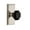Polished Nickel, variant on Grandeur 850779 Carre Solid Brass Rose Privacy Door Knob Set - Brass