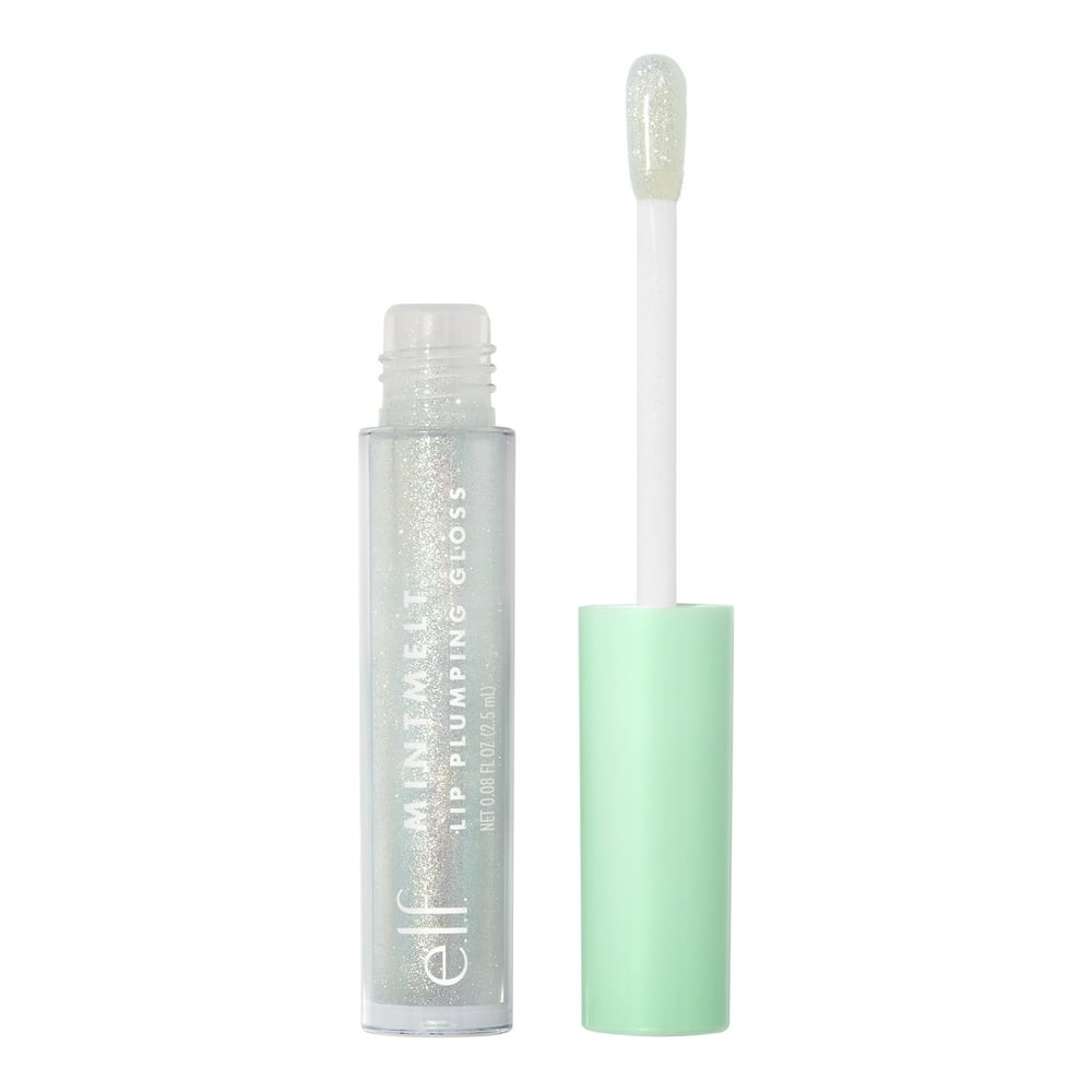 e.l.f. Mint Melt Lip Plumping Gloss, Mint Sparkle