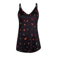 thumbnail image 3 of XXLvision Women Floral Sleeveless Cami Tank Tops Female Summer Strappy Vest T-Shirt, 3 of 4