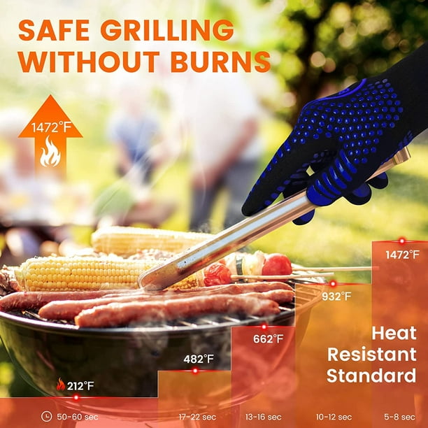 Gant anti-chaleur spécial barbecue ou four