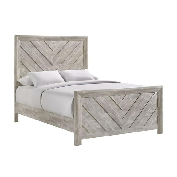 Picket House Furnishings Keely Full Panel Bed in White