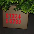 thumbnail image 5 of HGWXX7 Mailbox Numbers For Outside 5 Sets 0-9 Reflective Number Stickers Strong Self Adhesive Vinyl Address Numbers For Houses (2/3/4 Inch) Red A, 5 of 5