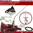 thumbnail image 1 of American Shifter  TH400 Shifter Kit Chrome 23 in. E Brake Cable Clamp Trim Kit Dipstick for DCD7A, 1 of 1